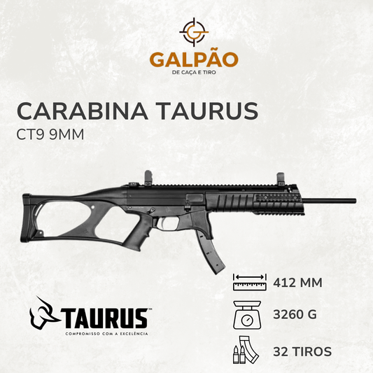 Carabina Taurus CT9