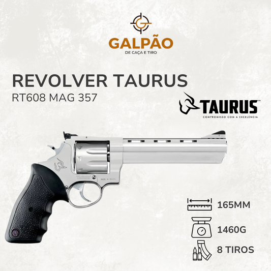 Revólver Taurus RT608