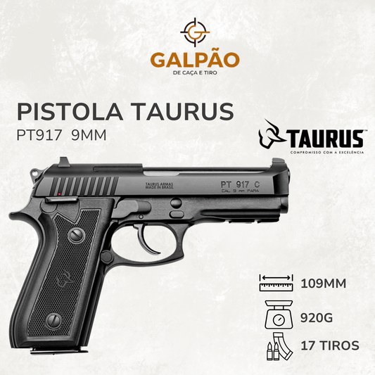 Pistola Taurus PT917