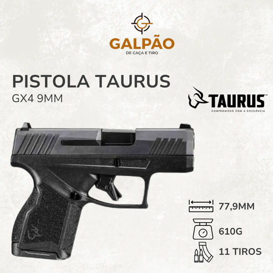 Pistola Taurus GX4