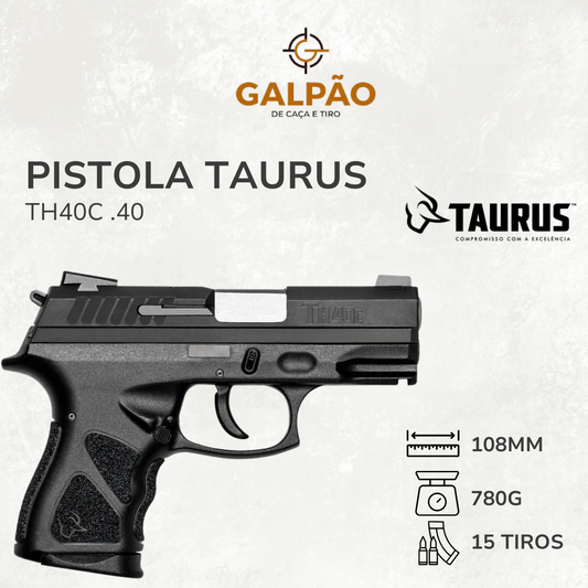 Pistola Taurus TH40c