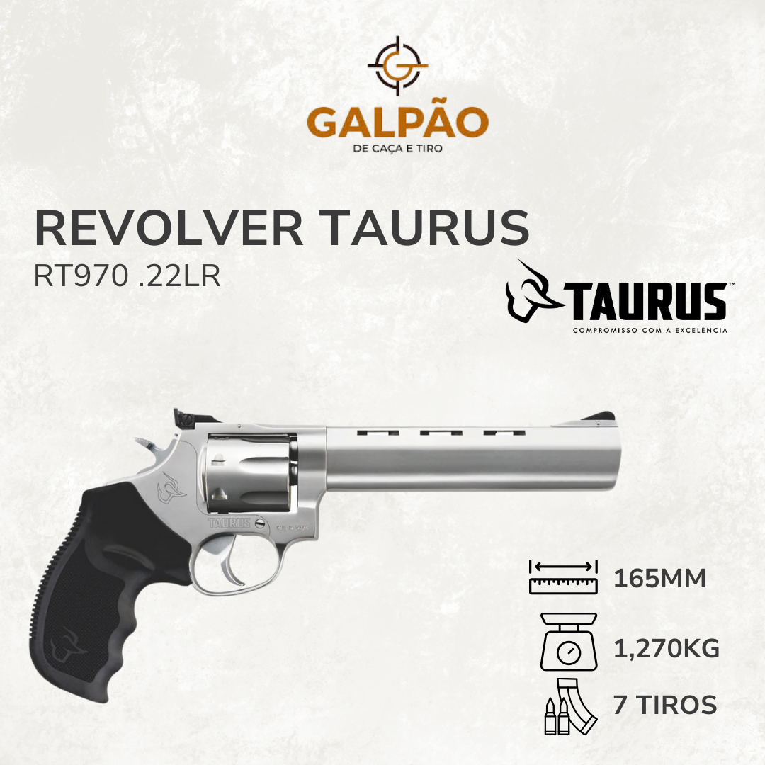 Revólver Taurus RT 970 .22LR