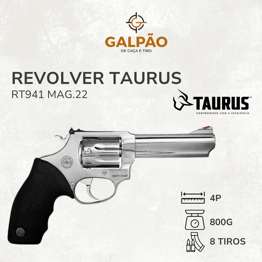 Revólver Taurus RT 941 MAG .22