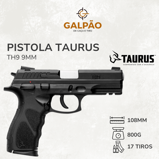 Pistola Taurus TH9